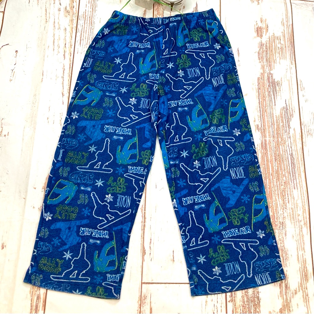 Cherokee Pajama Pants Sleepwear Cobalt Blue Graphics Sz Small